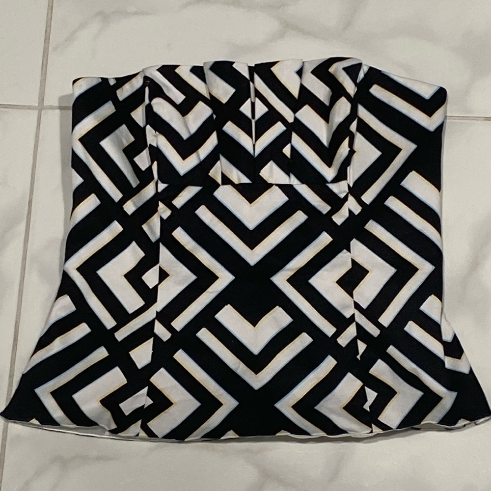 White House Black Market strapless top